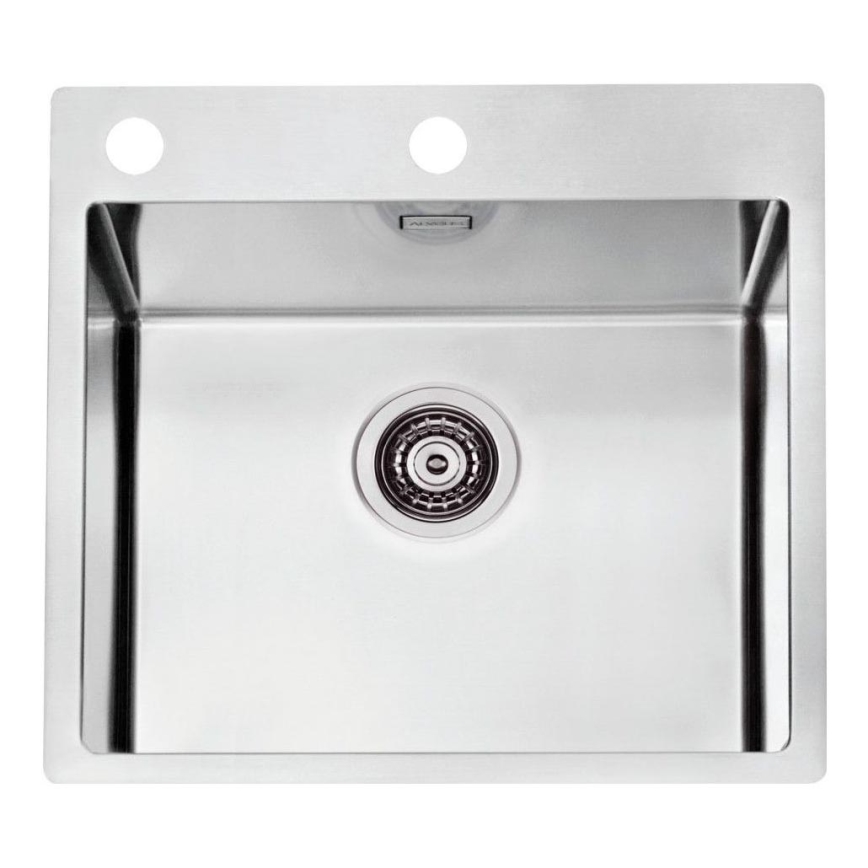 ALVEUS 1103609 - Kuhinjski sudoper PURE 52,5x51,5 cm saten