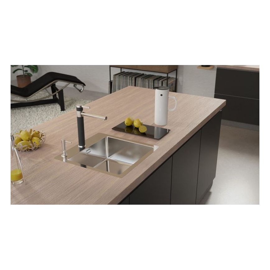 ALVEUS 1103609 - Kuhinjski sudoper PURE 52,5x51,5 cm saten