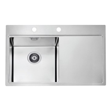ALVEUS 1103610 - Kuhinjski sudoper PURE 79x52,5 cm saten, lijeva