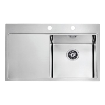 ALVEUS 1103651 - Kuhinjski sudoper PURE 79x52,5 cm saten, desna