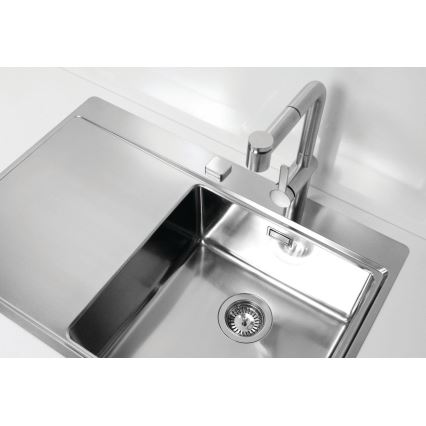 ALVEUS 1103651 - Kuhinjski sudoper PURE 79x52,5 cm saten, desna