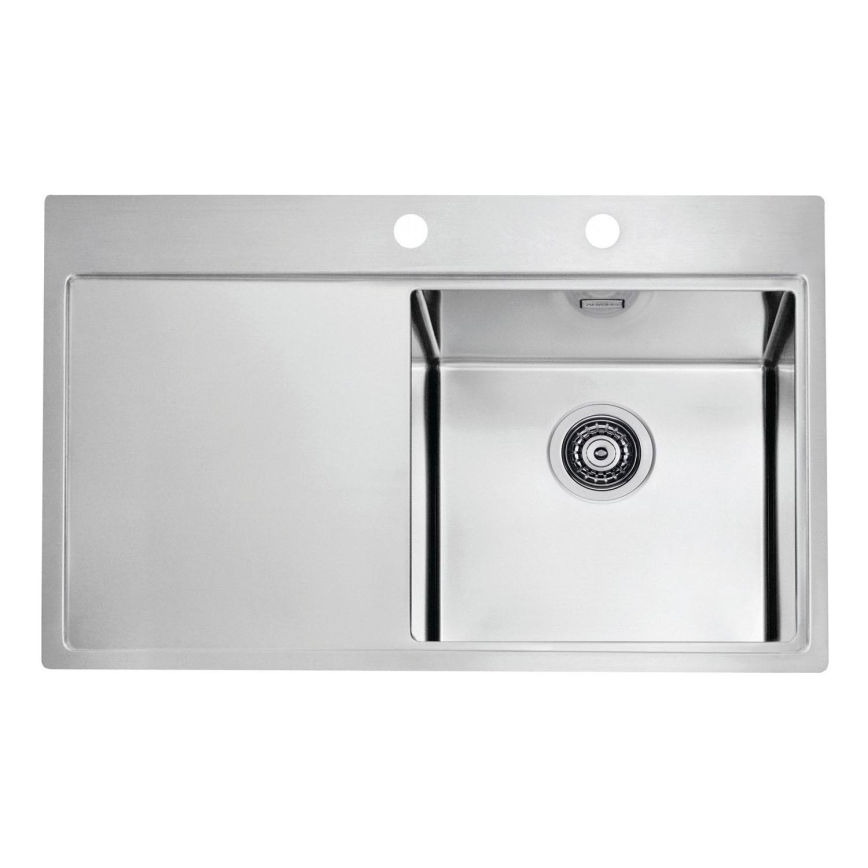 ALVEUS 1103651 - Kuhinjski sudoper PURE 79x52,5 cm satin, desni