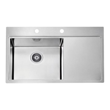 ALVEUS 1103652 - Kuhinjski sudoper PURE 86x52,5 cm saten, lijeva