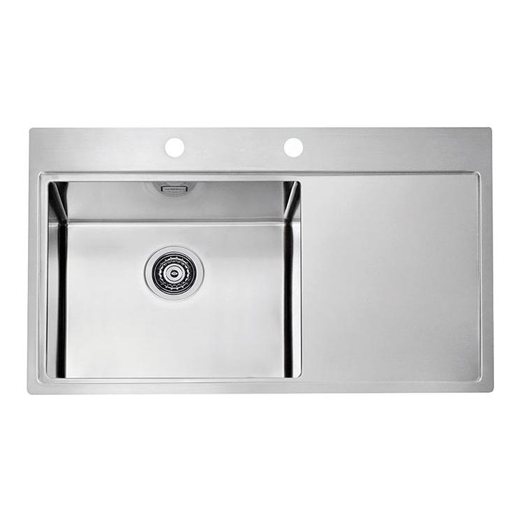 ALVEUS 1103652 - Kuhinjski sudoper PURE 86x52,5 cm saten, lijeva