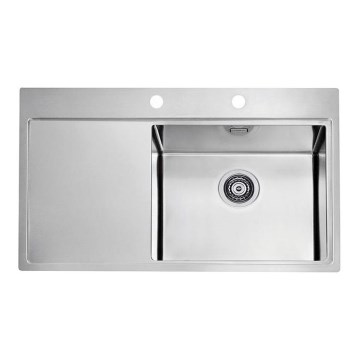 ALVEUS 1103653 - Kuhinjski sudoper PURE 86x52,5 cm saten, desna