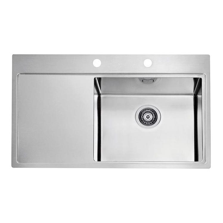 ALVEUS 1103653 - Kuhinjski sudoper PURE 86x52,5 cm saten, desna