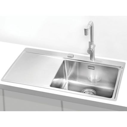 ALVEUS 1103653 - Kuhinjski sudoper PURE 86x52,5 cm saten, desna
