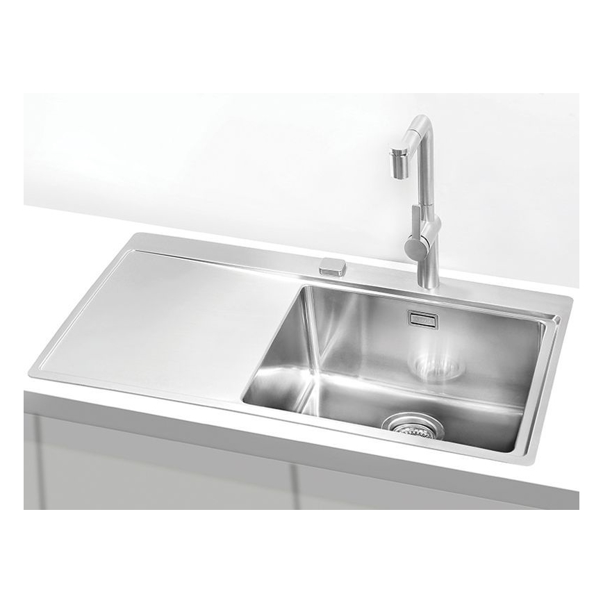 ALVEUS 1103653 - Kuhinjski sudoper PURE 86x52,5 cm saten, desna