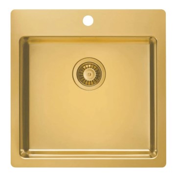 ALVEUS 1107052 - Kuhinjski sudoper PURE 52,5x51,5 cm monarch bronca