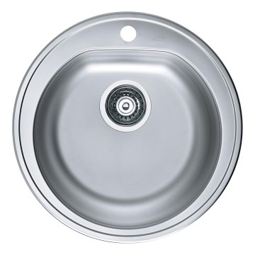 ALVEUS 1116756 - Kuhinjski sudoper FORM pr. 51 cm mat čelik/saten, dubina 18,5 cm