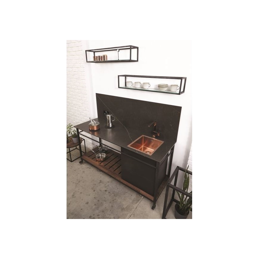 ALVEUS 1122689 - Kuhinjski sudoper QUADRIX 45x45 cm monarch bakar