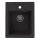 ALVEUS 1139771 - Kuhinjski sudoper ATROX 50x40 cm granit/crna