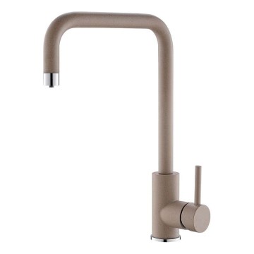 ALVEUS 1139811 - Sudoper slavina DUAL 37 cm granit/bežičasta