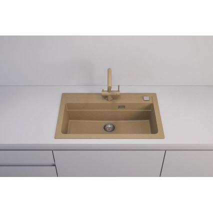 ALVEUS 1140445 - Kuhinjska sudopera ATROX 79x50 cm granit/bežičasta