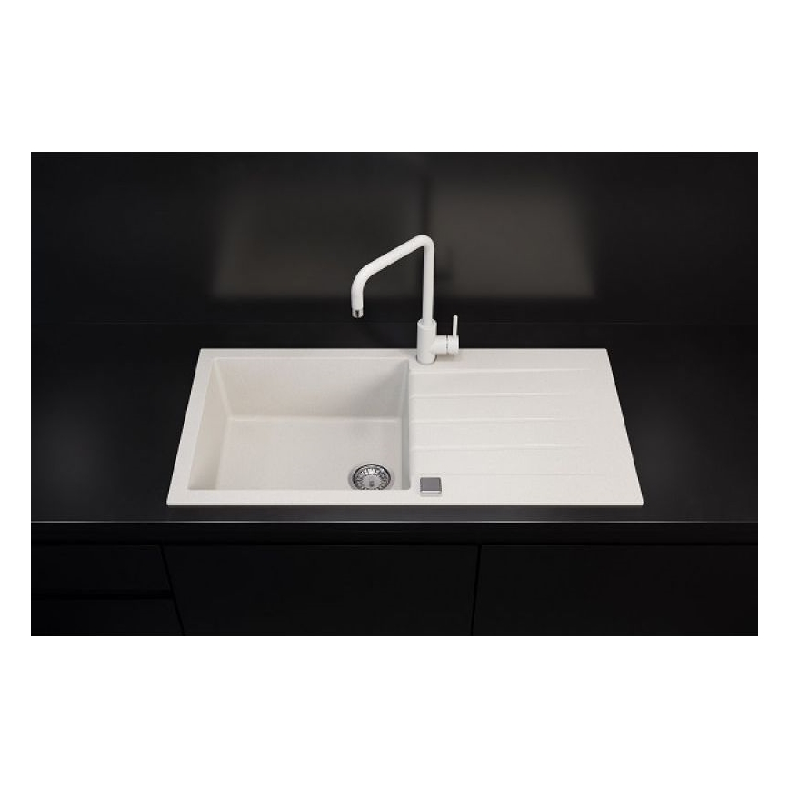 ALVEUS 1140594 - Kuhinjski sudoper CADIT 100x50 cm granit/bijela