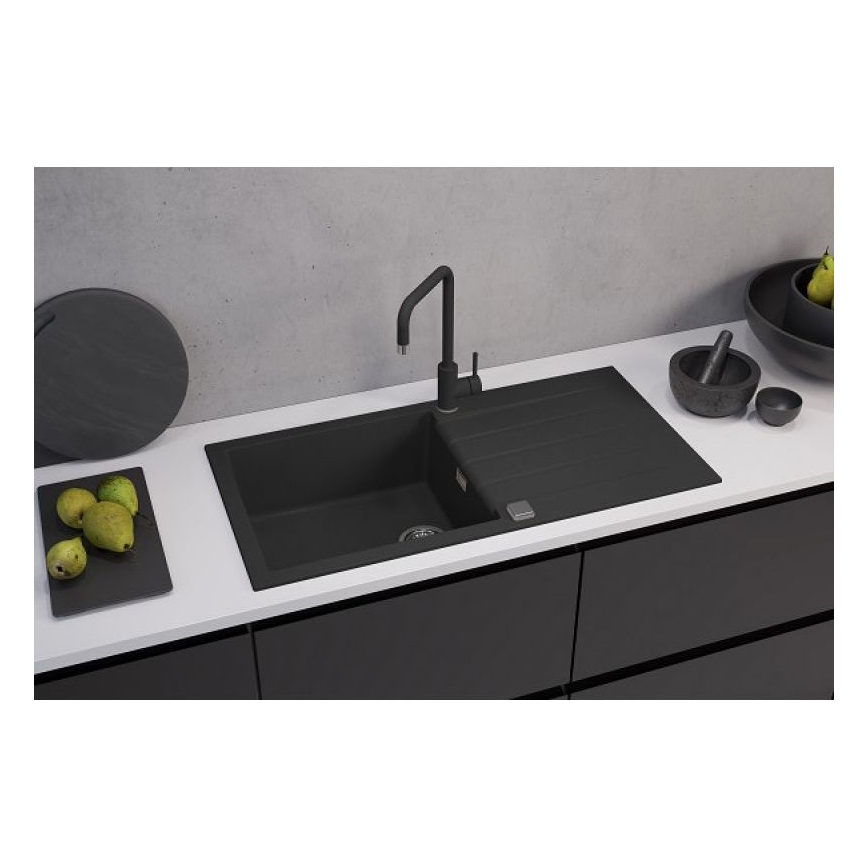 ALVEUS 1140598 - Kuhinjski sudoper CADIT 100x50 cm granit/crna