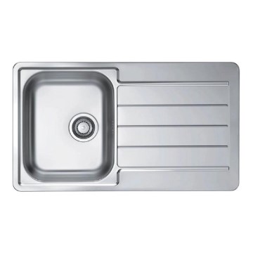 ALVEUS 1144640 - Kuhinjski sudoper LINE 86x50 cm mat čelik/saten, bez ekscentra
