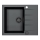 ALVEUS 1148158 - Kuhinjska sudopera CADIT 59x50 cm granit/crna