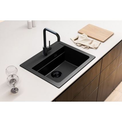 ALVEUS 1148162 - Kuhinjski sudoper ATROX 59x50 cm granit/crna