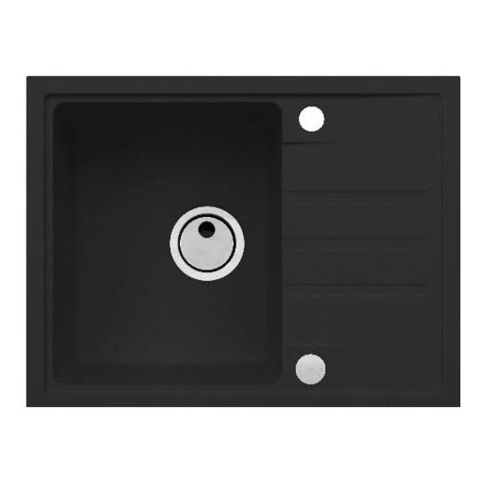 ALVEUS 1149080 - Kuhinjski sudoper INTERMEZZO 62x48 cm granit/crna