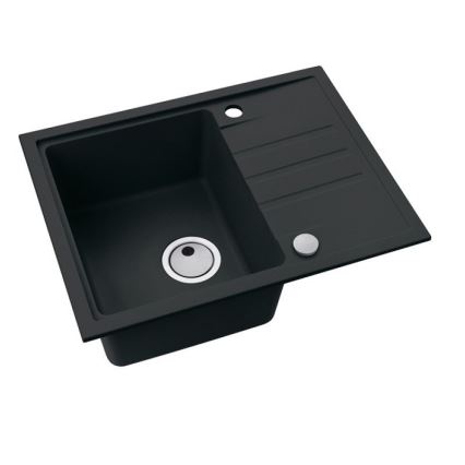 ALVEUS 1149080 - Kuhinjski sudoper INTERMEZZO 62x48 cm granit/crna