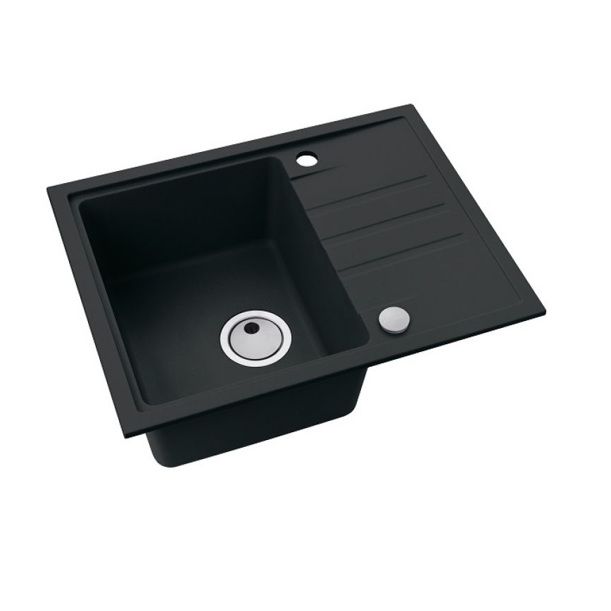 ALVEUS 1149080 - Kuhinjski sudoper INTERMEZZO 62x48 cm granit/crna