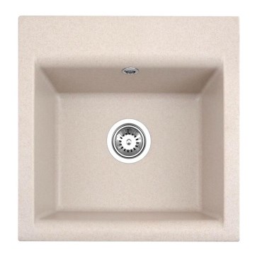 ALVEUS 1149111 - Kuhinjska sudopera GEM 50x50 cm granit/bež