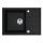 ALVEUS 1149126 - Kuhinjski sudoper INTERMEZZO 68x48 cm granit/crna
