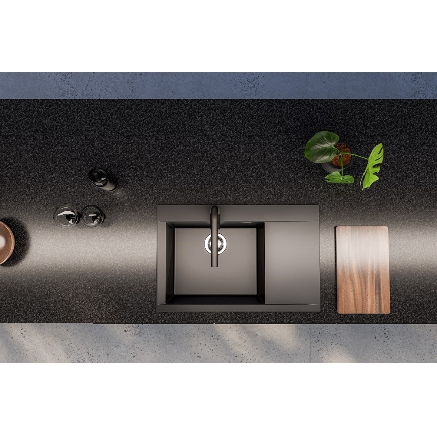 ALVEUS 1149303 - Kuhinjski sudoper PURE 79 x 51,5 cm granit/antracit