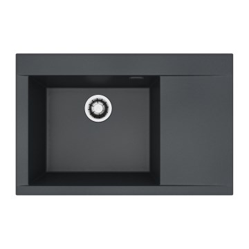 ALVEUS 1149304 - Kuhinjski sudoper PURE 79x51,5 cm granit/crna