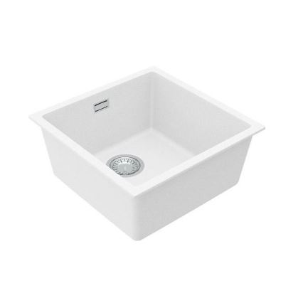 ALVEUS 1150044 - Kuhinjski sudoper OMNI 45x45 cm granit/bijela