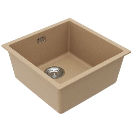 ALVEUS 1150047 - Kuhinjski sudoper OMNI 45x45 cm granit/bež