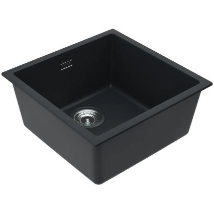 ALVEUS 1150048 - Kuhinjska sudopera OMNI 45x45 cm granit/crna