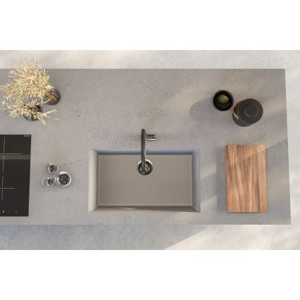 ALVEUS 1150058 - Kuhinjski sudoper OMNI 75x45 cm granit/bijela