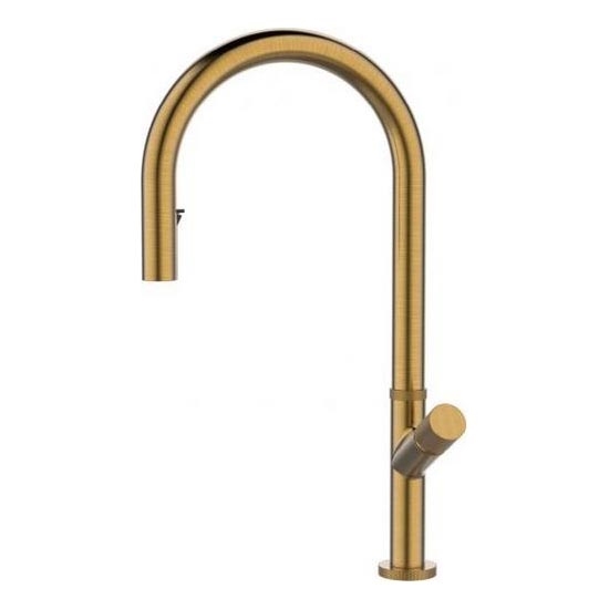 ALVEUS 1150779 - Slavina za sudoper SWAN 44,9 cm bronca