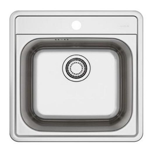 ALVEUS 1151258 - Kuhinjski sudoper MORE 50x49 cm mat čelik/saten