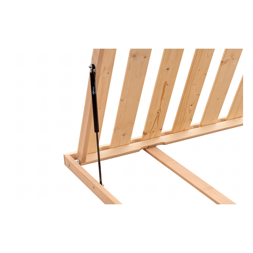 Ambiamo - Čvrsti letvani podnica s bočnim podizanjem OSLO 90x200 cm