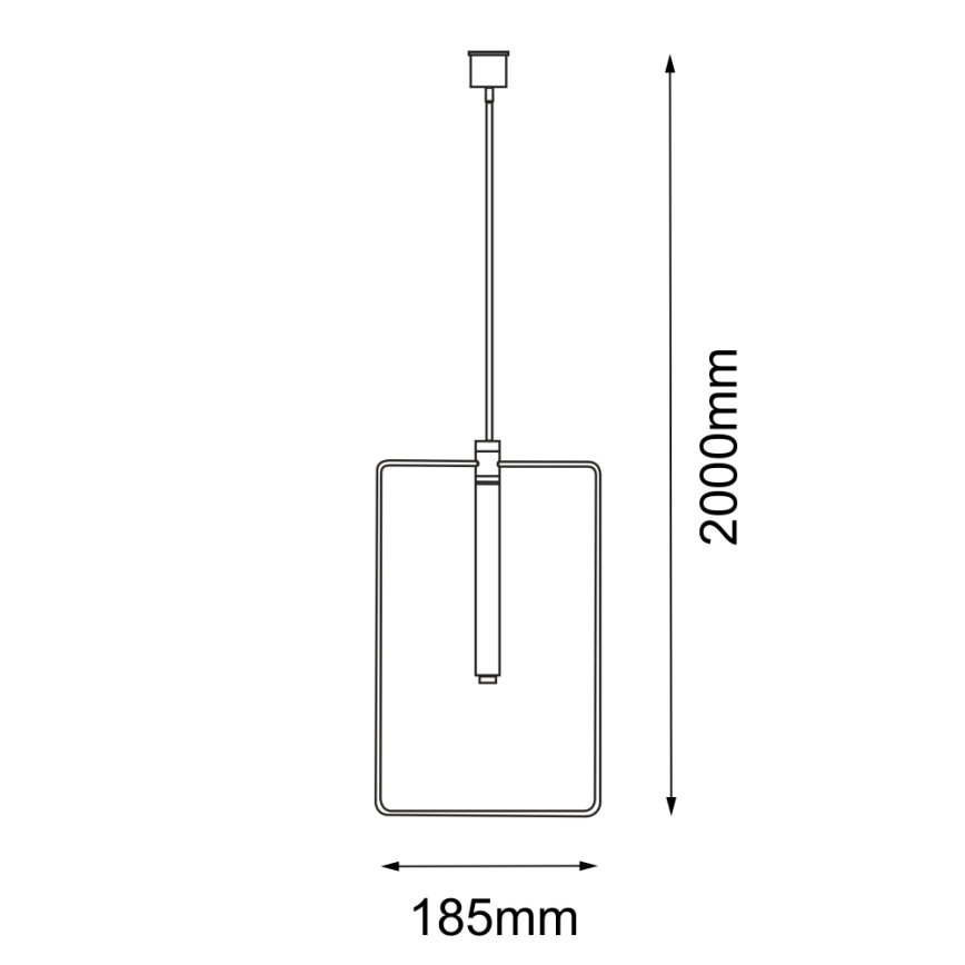 Amplex - Luster na sajli 1xG9/10W/230V