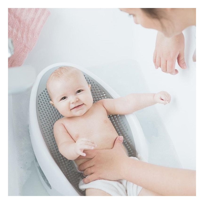 Angelcare - Ležaljka za kadu Svijetlo siva