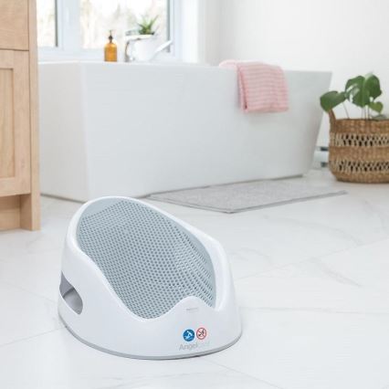 Angelcare - Ležaljka za kadu Svijetlo siva