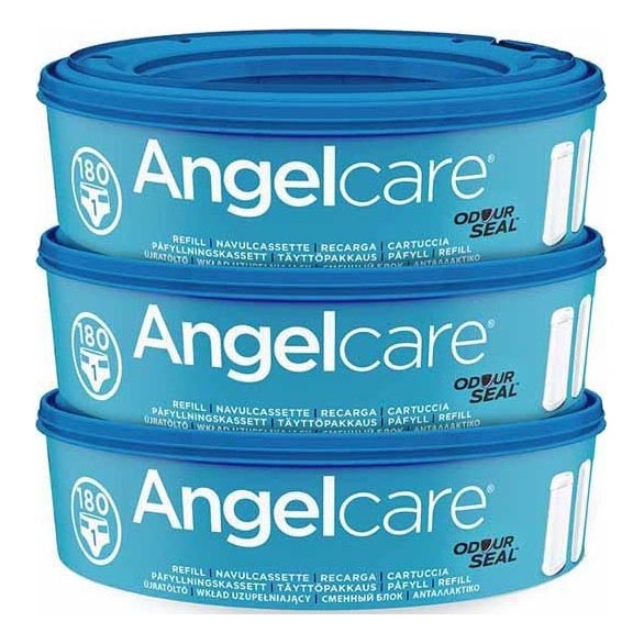 Angelcare - Zamjenske kasete za kantu za pelene 3 komada
