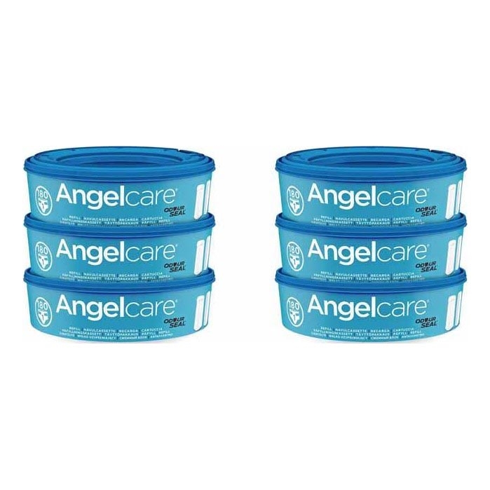 Angelcare - Zamjenske kasete za koš za pelene 6 kom