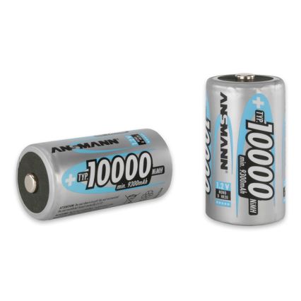 Ansmann 06549 Mono D - 2 kom Punjiva baterija D NiMH/1,2V/1000mAh