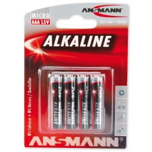Ansmann 09630 LR03 AAA RED - 4kom Alkalna baterija 1,5V