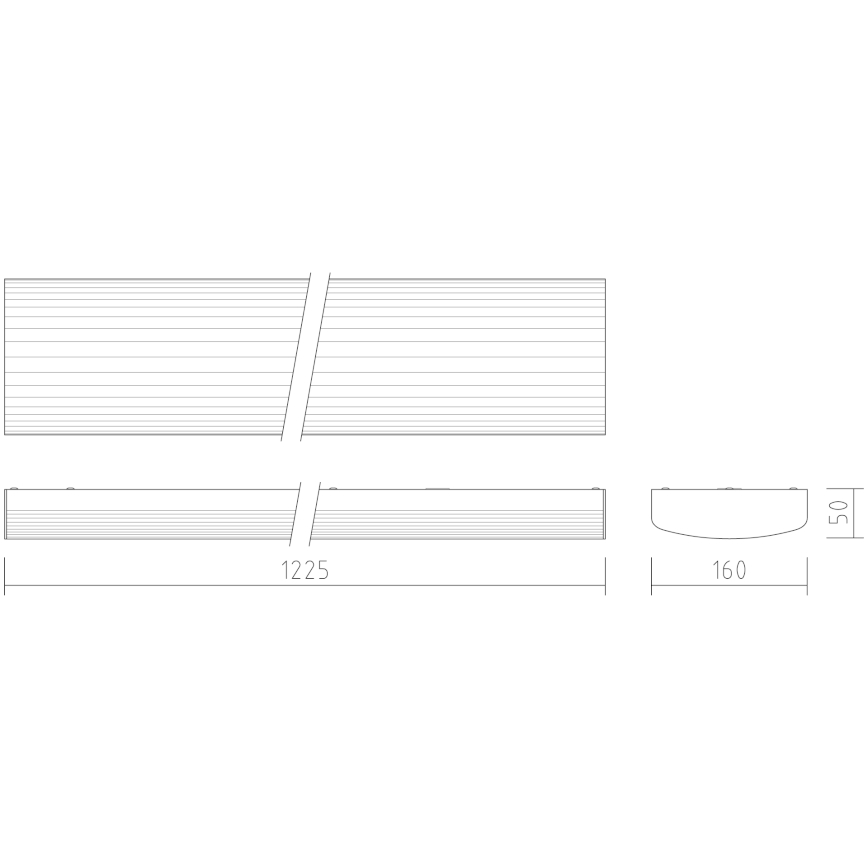APLED - LED Fluorescentna svjetiljka EeL LED/31W/230V 4112lm