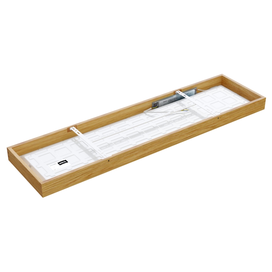 APLED - LED Panel za površinsku montažu QUADRA LED/42W/230V hrast