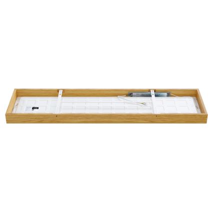APLED - LED Panel za površinsku montažu QUADRA LED/42W/230V hrast