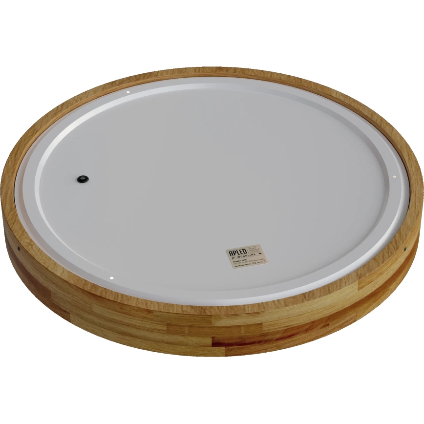 APLED - LED Stropna svjetiljka RONDO LED/48W/230V pr. 50 cm hrast