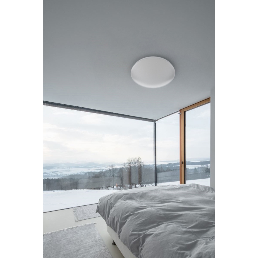 APLED - LED Stropna svjetiljka sa senzorom LENS P TRICOLOR LED/18W/230V IP44 2700 - 6500K 1210lm
