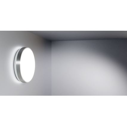 APLED - LED Stropna svjetiljka sa senzorom LENS PP TRICOLOR LED/18W/230V IP44 2700 - 6500K 1210lm